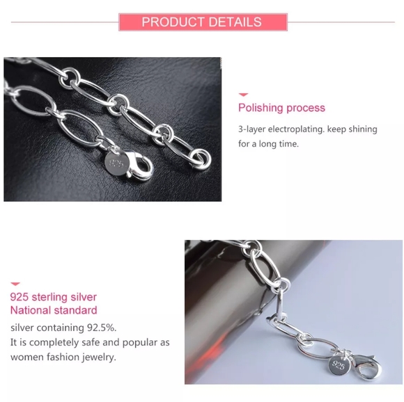 **NEW Links of Love Chain Link Bracelet - Picture 12 of 15
